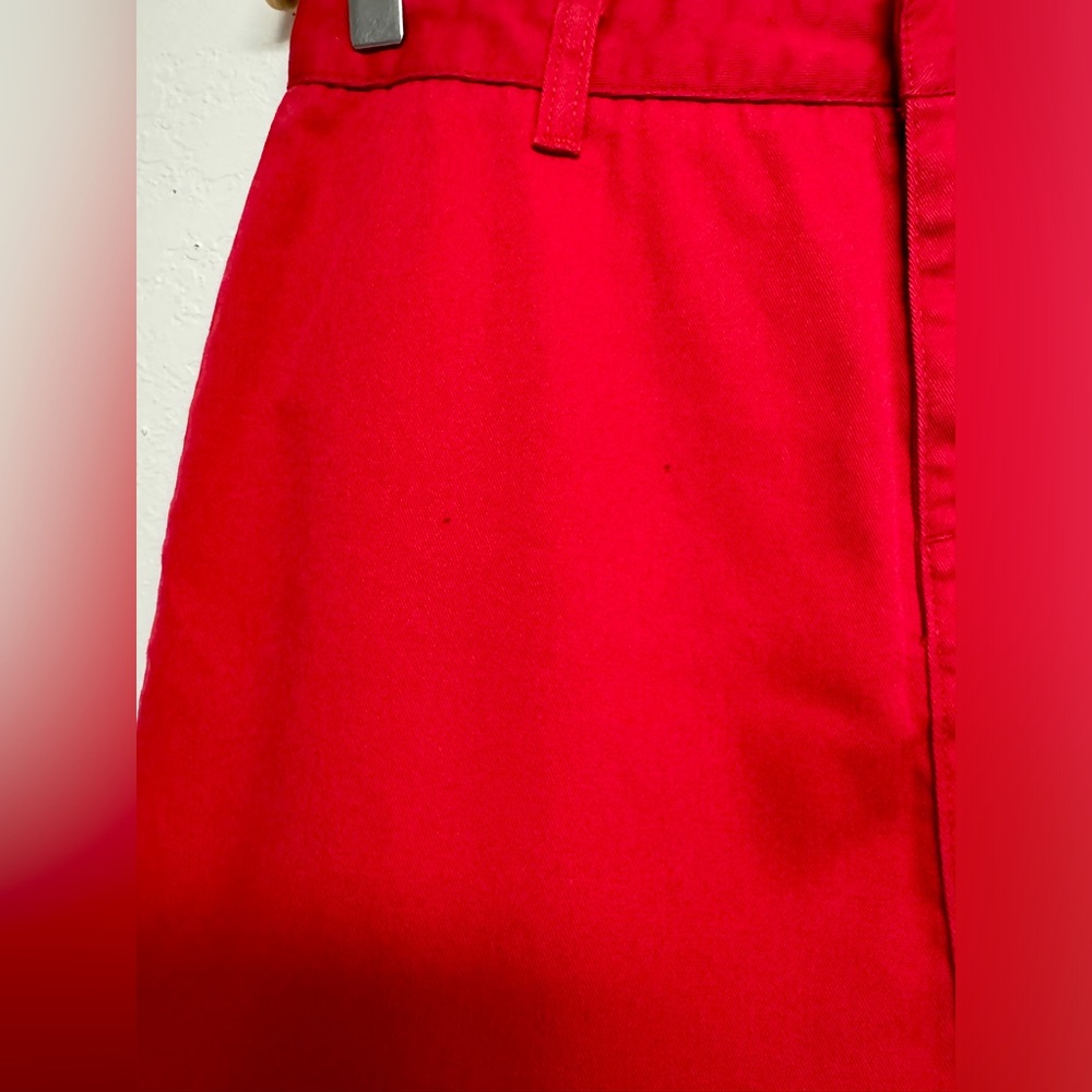 VTG Dickies Red Mini Skirt - Picture 5 of 7